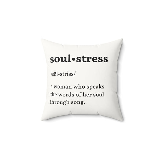 Soulstress Definition Throw Pillow