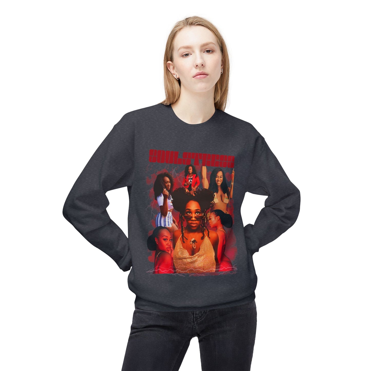 Soulstress Official Fan Hoodie | Unisex Fleece Crewneck Sweatshirt