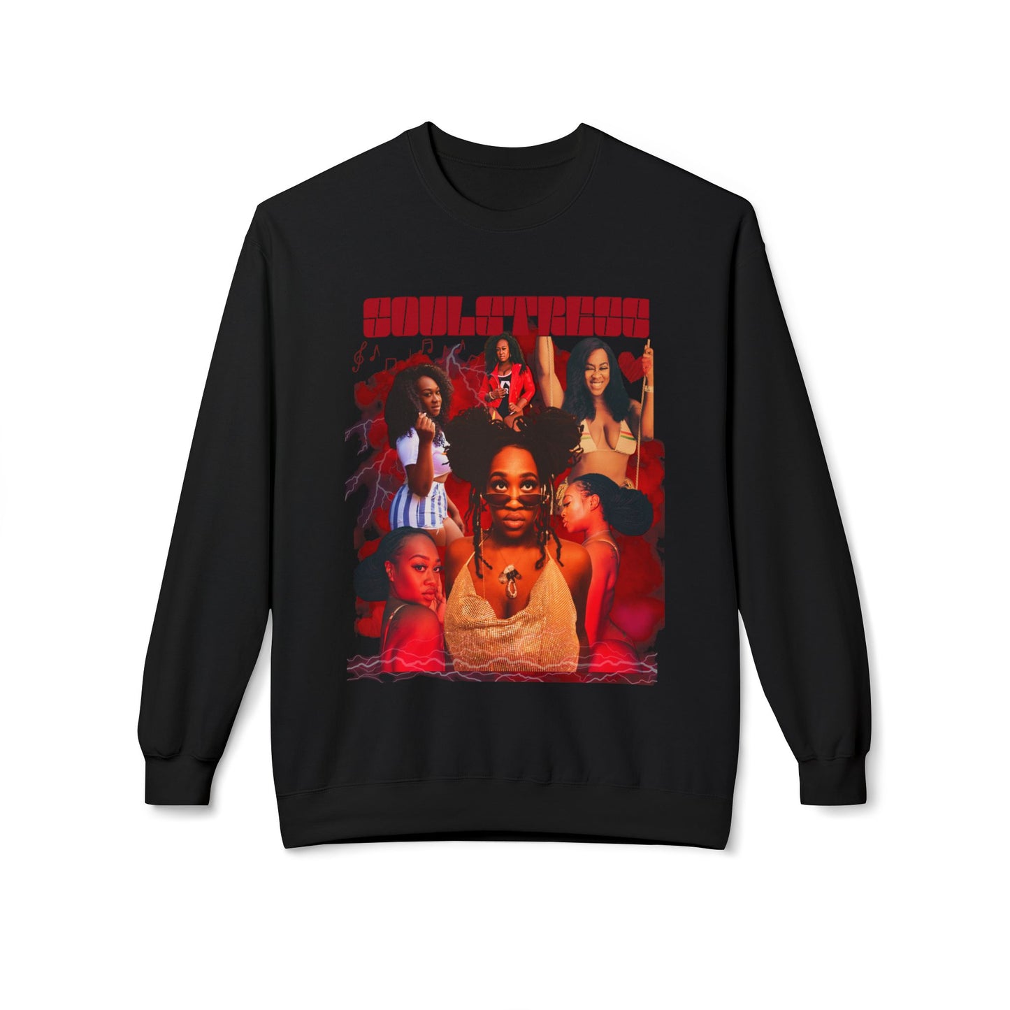 Soulstress Official Fan Hoodie | Unisex Fleece Crewneck Sweatshirt